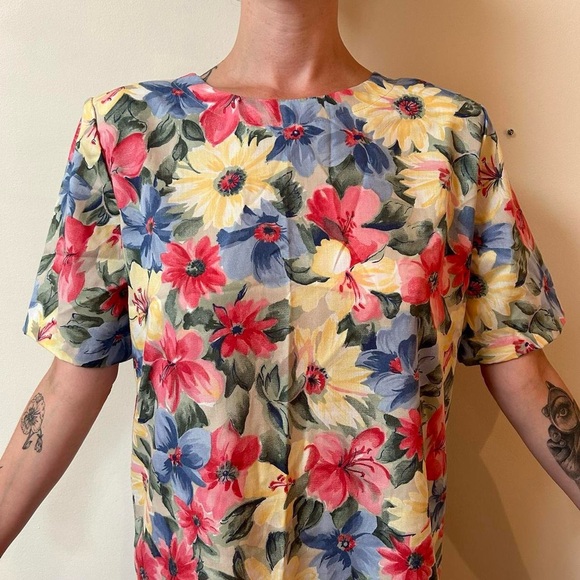 VINTAGE 80s Skirt Suit - Picture 3 of 4